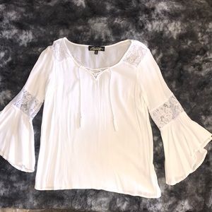 Casual boho lace top